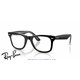 Ray-Ban Wayfarer Ease Eyeglasses Black On Transparent (RX4340V 2034)