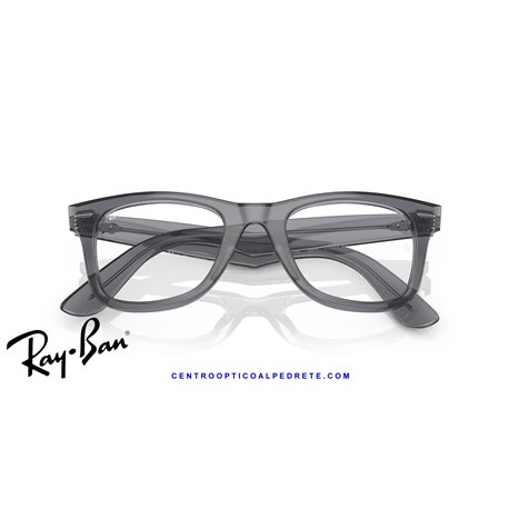 Ray-Ban Wayfarer Ease Eyeglasses Transparent Grey (RX4340V 8225)