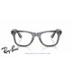 Ray-Ban Wayfarer Ease Eyeglasses Transparent Grey (RX4340V 8225)