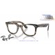 Ray-Ban Wayfarer Ease Eyeglasses Photo Striped Grey (RX4340V 8381)