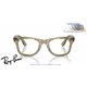 Ray-Ban Wayfarer Ease Eyeglasses Photo Striped Grey (RX4340V 8381)