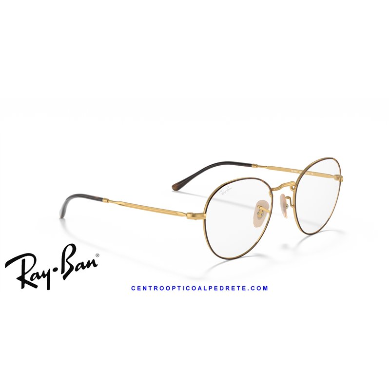 Ray-Ban David Eyeglasses Havana On Gold (RX3582V 2945)
