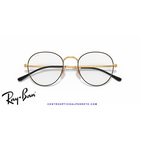 Gafas para graduado Ray-Ban David Black On Gold (RX3582V 2946)