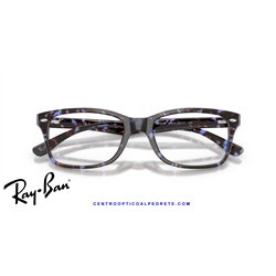 Ray-Ban RB5228 Eyeglasses Havana Blue Tortoiseshell (RX5228 8424)