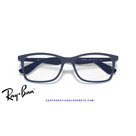 Ray-Ban RX7047 Eyeglasses Transparent Blue (RX7047 5450)