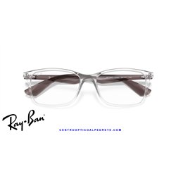 Gafas para graduado Ray-Ban RX7047 Carey Transparente Estriado (RX7047 5768)