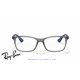 Gafas para graduado Ray-Ban RX7047 Gris Transparente Estriado (RX7047 5769)