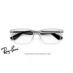 Gafas para graduado Ray-Ban RX7047 Gris Opal Transparente (RX7047 5943)
