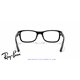 Ray-Ban RX5268 Eyeglasses Shiny Black on Havana (RX5268 5119)