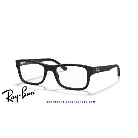Ray-Ban RX5268 Eyeglasses Shiny Black on Havana (RX5268 5119)