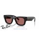 Ray-Ban Puffer Sunglasses Black / Dark Violet (RB4940 601/69)