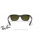 Ray-Ban New Wayfarer Black / Blue Flash (RB2132 622/17)