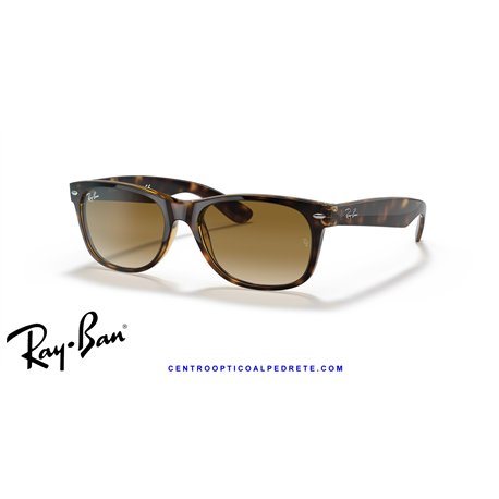 Ray-Ban New Wayfarer Tortoise / Light Brown Gradient (RB2132 710/51)
