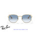 Ray-Ban Hexagonal Sunglasses Arista Gold / Light Blue Gradient (RB3548 001/3F)