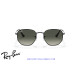 Ray-Ban Hexagonal Sunglasses Black / Grey Gradient (RB3548 002/71)