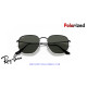 Gafas de sol Ray-Ban Hexagonal Black / G-15 Green Polarised (RB3548N 002/58)