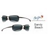 Sandy Beach Negro Brillo / Gris Neutro (408-02)