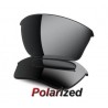 Half Jacket 2.0 XL Lente Black Iridium Polarized (41-755)