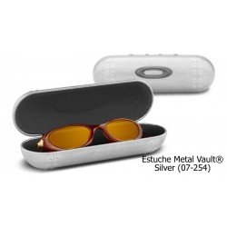 Oakley case Large Metal Vault Silver (07-255)